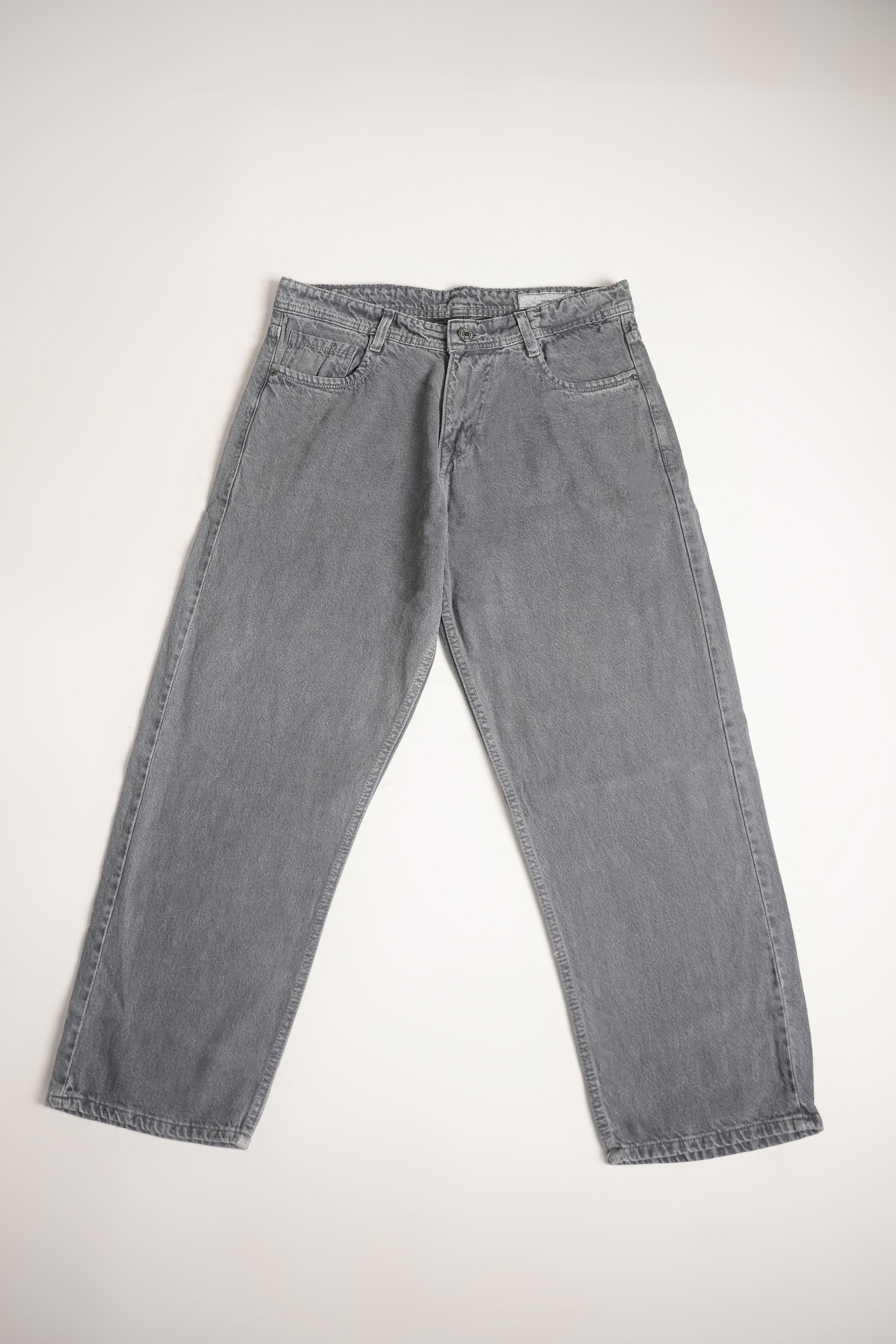 Grey Loose Fit Jeans